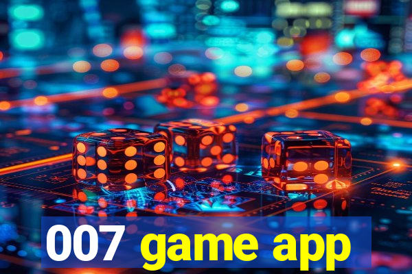 007 game app